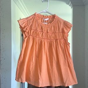 NWT boutique orange top